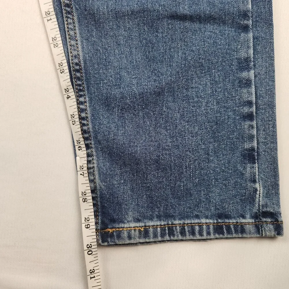 Levi's 505 Jeans Straight Leg Blue Mens 32x30 NWT Classic Casual Stretch